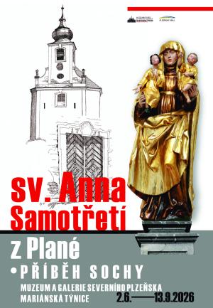 Svatá Anna Samotřetí z Plané:Příéběh sochy